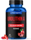 Urolitiin A Supplement 500mg - 60 Softgel - Advanced Cellular Renewal & Vitality - Mitoceutical for Enhancing lihaste tugevus - valmistatud USA-s