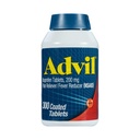 Advil valu leevendaja ja palaviku vähendaja, valu leevendav ravim ibuprofeeniga 200 mg peavalu, seljavalu, menstruaalvalu ja liigesevalu leevendamiseks - 300 kaetud tabletti