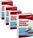 Liider Kleepuvad Bandages Täiustatud Tervendamine, Suur Üks Suurus, 6 Arv - Veekindel Ja Paindlik - 4 Pack