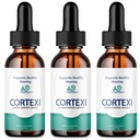 (3 Pack) Cortexi Kõrvatilgad - Ametlik valem - Cortexi Tinnitus Ravi Cortexi kuulmise tugitilgad, Cortexi kõrvade helisemiseks, Cortexi täiendus langeb maksimaalne tugevus uus paranenud (3 oz)