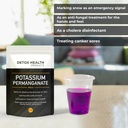 Üldine kaalium ~ Permanganaat Kristall - Vaba voolav pulber - Detox Health Products - 2 OZ