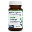 Metageenika SpectraZyme Enzyme Complex - Taimepõhised seedeensüümid valgu, rasva ja süsivesikute lagundamiseks - Toetab seedehäireid, Bloating & Colon Health * - Gluteenivaba, Vegan - 60 kapslit