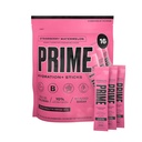 PRIME HYDRATION+ Sticks Strawberry Arbuus | Hüdratsioonipulber Ühekordse Serviga Pulgad | Elektrolüüdipulber Go | Madal suhkur | Kofeiinivaba | Vegan | 16 Pulgad