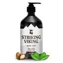 Striking Viking Beard Wash - 17 oz, Natural Tea Tree & Biotin - Kölni lõhnahabe Šampoon Paraben & Sulfate Free for Men - Deep Cleaning and Care