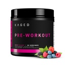 Kaged Original Pre Workout Pulber | Berry Blast | Pre-workout koos kreatiini, beeta-alaniin, L-tsitrulliin, BCAAs | 274 mg orgaaniline kofeiin | Pre Supplements meestele ja naistele | 20 Servings