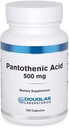 Douglas Laboratories Pantoteenhape 500 mg  Vitamin Vitamiin B5 rakuenergia tootmise ja ainevahetuse toetamiseks * | 100 kapslit