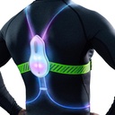 noxgear Tracer2 Multicolor Light Up and Reflective Running Vest | Rechargeable, Ultra-Bright Running Lights for Runnners