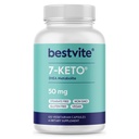 BESTVITE 7- Keto 50 mg DHEA (120 taimset kapslit) - Stearaatideta