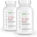 PaleoLife Premium Glutatioon + piimaohakas + tsink - 60 närimistabletti, kirsi maitse (2- pakk)