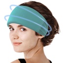 Crimmy Migreen Peavalu Relief Cap, Cooling Gel Peapaela Kaelus Wrap Hat Mask, Rahustav Ice Pack Pea Külma Kompressi jaoks Pinge Stress & Hangover