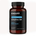 Endur koliin L(+) Bitartraat, püsivalt vabastav aju ja maksa tugilisand, sünnieelne ohutu, vegan, mitte-GMO, gluteenivaba, 300mg (60 tabletti)