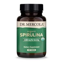 Dr Mercola Organic Spirulina - 2000 mg - USDA orgaaniline - toetab normaalset võõrutust ja immuunsüsteemi tervist - kogu toit Superfood - mitte-GMO, gluteenivaba ja sojavaba - 120 tabletti