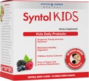 Arthur Andrew Medical, Syntol Kids, igapäevane probiootiline toidulisand seedetrakti ja noorte immuunsüsteemide jaoks, suhkru või kunstlike magusainete puudumine, Berry maitse, Vegan, 30 kotikest