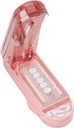 Pill Cutter Splitter väikestele ja väikestele pillidele, pillide hajutamine täpselt lõikab mitu pilli korraga suurtele ja väikestele ravimitele, Terav teras koos turvatöötajaga (Pink)