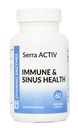 Serra ACTIV - 60 vegankapslit - toetab sinus ja südame-veresoonkonna tervist - happe-resistentne serrapeptaas - 120 000 SPU - immuuntugi - süsteemne ensüüm