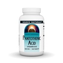 Allikas Looduslik Pantoteenhape 500 mg vitamiin B-5 toidulisand - 100 tabletti
