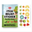 Hydrocolloid Itch Relief Patch, sääskede, puukide, Midges, Sandflies Bug bite Relief, Anti-Itch Patch koos Aloe ja nõid Hazel, Putukahammustuse Relief, Kid-Friendly, Natural Fruit Teema