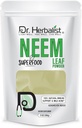 Dr Herbalist Neem Leaf Powder 200g - Azadirachta Indica nahale, juustele ja üldisele heaolule - 100% looduslik, vegan-sõbralik ja julm