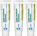 Globe (3 Pack 1oz kolmekordne antibiootikum salv, esmaabi salv väiksematele kriimustustele ja haavadele ning ennetab nakatumist, võrreldes juhtiva kaubamärgi aktiivsete koostisosadega (3 Pack)