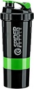 Proteiin Shaker Bottle - Shaker Bottles for Protein Mixs with Whisk Ball, 2 Storage Box Shaker Cups for Protein Shake Bottle, Shaker Shaker, Shaker Bottle Cups treeninguks