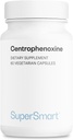 Supersmart - Centrofenoxine 500mg päevas (DMAE & pCPA) - Nootropics Supplement | Non-GMO & Gluteenivaba - 60 taimekapslit