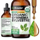 BIO KRAUTER Gymnema Sylvestre ekstrakti tilgad - alkoholi- ja suhkruvaba - Vegan Gymnema Leaf Extract 4 Fl.Oz.