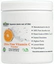 GMO-vabad vitamiinid - Ultra Fine Non GMO C-vitamiini pulber, valmistatud Suurbritannias - Kvali-C L-askorbiinhappe kõrgeim klass maksimaalse biosaadavuse jaoks - vegan (8 oz.)