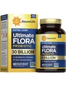 RenewLife Extra Care Ultimate FLORA Probiootikum, 60 kapslit
