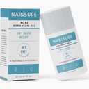 Kuiv nina abiõli (20 ml/1oz.) | Arst arendas ja soovitas rahustavat nina niisutavat pehmendavat | Rose Geranium, E-vitamiin, looduslikud koostisosad | õrn tilguti ülemine aplikaator
