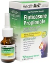 HealthA2Z® Flutikasoonpropionaat ninasprei | 50 mcg pihusti kohta | 24 tundi allergia leevendamist | 72 pihustit | 0,38 fl oz. (11,1 ml) | nina dekongestant | Mitte-uimane | Allergia leevendamiseks pihustamine