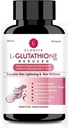 Astha L-Glutathion nahale C-vitamiini ja viinamarjaseemnega, 1000 mg - 60 kapslit GLOWSIK