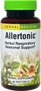 Maitsetaimed Etc. Allertonic - Tervislik hingamine Toetus - Taimne segu, mis aitab hooajalise ebamugavuse vastu - Kopsu ja hingamisteede tervisetoetus nõgestõvega - 60 Softgels (60 Servings)