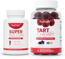 Humann SuperBeets Beet Juurkapslid ja Tart Cherry Gummies