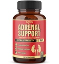 agobi 7in1 Adrenal Support Supplement - samaväärne kontsentreeritud Ashwagandha, Panax Ginseng, Rhodiola Rosea & More - 60 kapslit 2 kuud keha tasakaalu