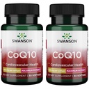 Swanson CoQ10 - aitab edendada südame tervist, energiatoetust ja AIDSi üldist südame-veresoonkonna süsteemi tervist - aitab säilitada koensüümi Q10 täiendust - (30 softgels, 400 mg iga) (2 pakendit)