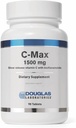 Douglas Laboratories C- Max 1500 mg . | Aeg vabanenud C- vitamiin naha, veresoonte, kõõluste, liigeste kõhre ja luude toetamiseks | 90 tabletti