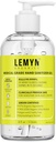 Medical-Grade Hand Sanitizer Gel – 97 % orgaaniline | 70 % USP Etüülalkohol | niisutav aaloe + hüaluroonhape | Värskelt valmistatud USAs | 8oz Pudel pumbaga