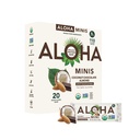 ALOHA Orgaaniline Taimne Valk Baar MINIS | Kookospähkli Šokolaad Mandl | 20 Count, 24g Bars | Vegan, Madala Suhkrusisaldusega, Gluteenivaba, Paleo, Madala Carb, Non-GMO, Stevia Free, Sojavaba, Ilma Suhkrualkoholideta