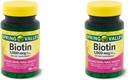Spring Health Spring Valley Biotin 1000 Mcg 300 (2x150) Softgels terve naha, juuste ja küünte + Your Vitamin Guide©