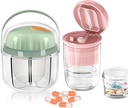 GloDeals Pill Korraldaja, Pill Crusher, Cutter ja Splitter
