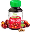 Camu Camu kapslid l võimas C- vitamiini allikas l Immuunsüsteemi tõhustaja l Orgaaniline ja õiglane kaubandus sertifitseeritud l 100 Veganpillid l 1500mg per Serving l Mitte- GMO ja Gluteenivabad andid