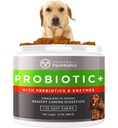 PawMedica koera probiootikumid ja seedeensüümid, probiootikumid USA-s valmistatud koertele, lemmikloomade probiootilised närid koertele, prebiootikumid ja probiootilised koerte seedetrakti tugi, probiootikumid - 120 koera probiootilised närid