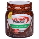 Premier Protein Powder Plant Protein, Chocolate, 25g Taimne Valk, 0g Suhkur, Gluteenivaba, Ilma Soja või Piima Koostisosad, 15 Servings