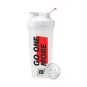 BARE TULEMUSLIK TOITLUS Go One More BlenderBottle Shaker Bottle, 28oz Shaker Bottle with Wire Whisk, White