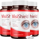 (3 Pack) Visishield Advanced Vision valem silmadele Täiendavad vitamiinid (180 kapslit)