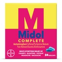 Midol Complete Gelcaps 24ct: Midol Complete Menstrual Pain Relief Gelcaps atsetaminophen menstruaalsümptomite, PMS Relief ja perioodi krampide leevendamine - 24 Count (pakendamine võib varieeruda)