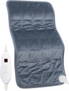 Kaalutud küttepadi, 17''x 33' XXXL ekstra-suur elektriline soojuspadi seljavalu leevendamiseks w/ 6 Soojusseadet 2H Automaatne sulgemine, w/4,9lbs BPA-vabad helmed krampidele kaela õlavarred jalad masinpestav