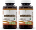 Tribe koriandri seemne saladused 120 kapslit (2 tk), 1000 mg, USDA orgaaniline koriandriseemne kuivatatud seeme (2x120 kapslit)