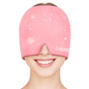 ZNÖCUETÖD Migreen Peavalu Relief Cap Hat Täispea jääpakk Mrap Jahutusgeel Jää Beanie Külm Cap Kuum / Külm Compress Therapy Sinus, Stress, Pinge, Peavalu Relief, Naised