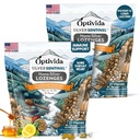 Optivida Health Colloidal Silver Lozenges with Honey & Sidrun Oil (2 Pack) - rahustav valulik kurgukotid täiskasvanutele, kellel on köha leevendamine ja kiire toimega Nano Hõbe valem immuunsuse toetamiseks, 60 Ppm